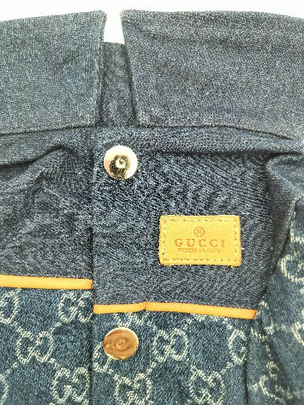 Dream Dog Luxury Designer-inspired Dog Jean Jacket Fashion Clothes Pet Cats Super Soft and Warm, Sizes X-Small to XX-Large