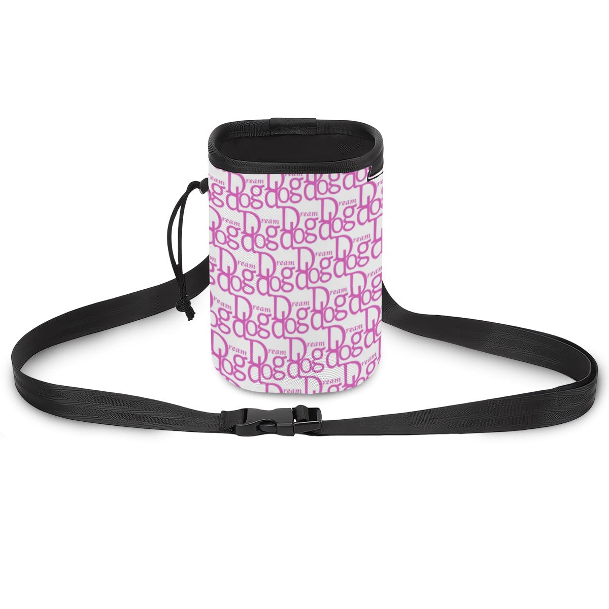 Pet Treat Pouch, Dream Dog - Black, Blue, Pink, Dog, Cat, Pet Food, Treat, Snacks Pouch, Bag Dispenser
