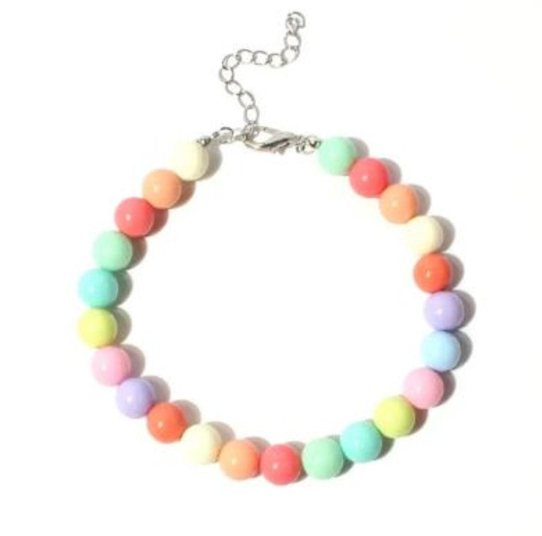 Dream Dog Pet Collar with Beads, Adjustable Necklace Wedding Cat Dog Necklace Jewelry, Small, Medium and Large