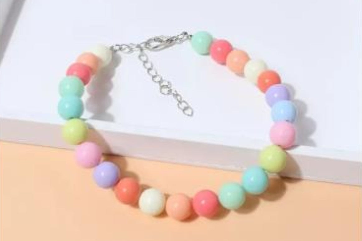 Dream Dog Pet Collar with Beads, Adjustable Necklace Wedding Cat Dog Necklace Jewelry, Small, Medium and Large