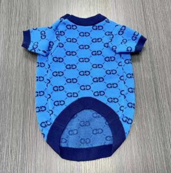 Dream Dog Luxury Fashion Dog Sweaters Pet Cat Clothes Apparel Super Soft, Super Warm, Comes in Blue, Brown or Pink, XS to 2XL