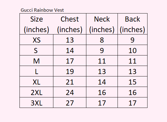 Dream Dog Luxury Designer- Inspired Replica Dog Padded Rainbow Coat/Jacket/Vest, Pet Clothes Apparel Hoodie, Hooded Vest Pet Winter Hoodie, Small to Medium Dogs, Cats, Pets, XS to 3XL