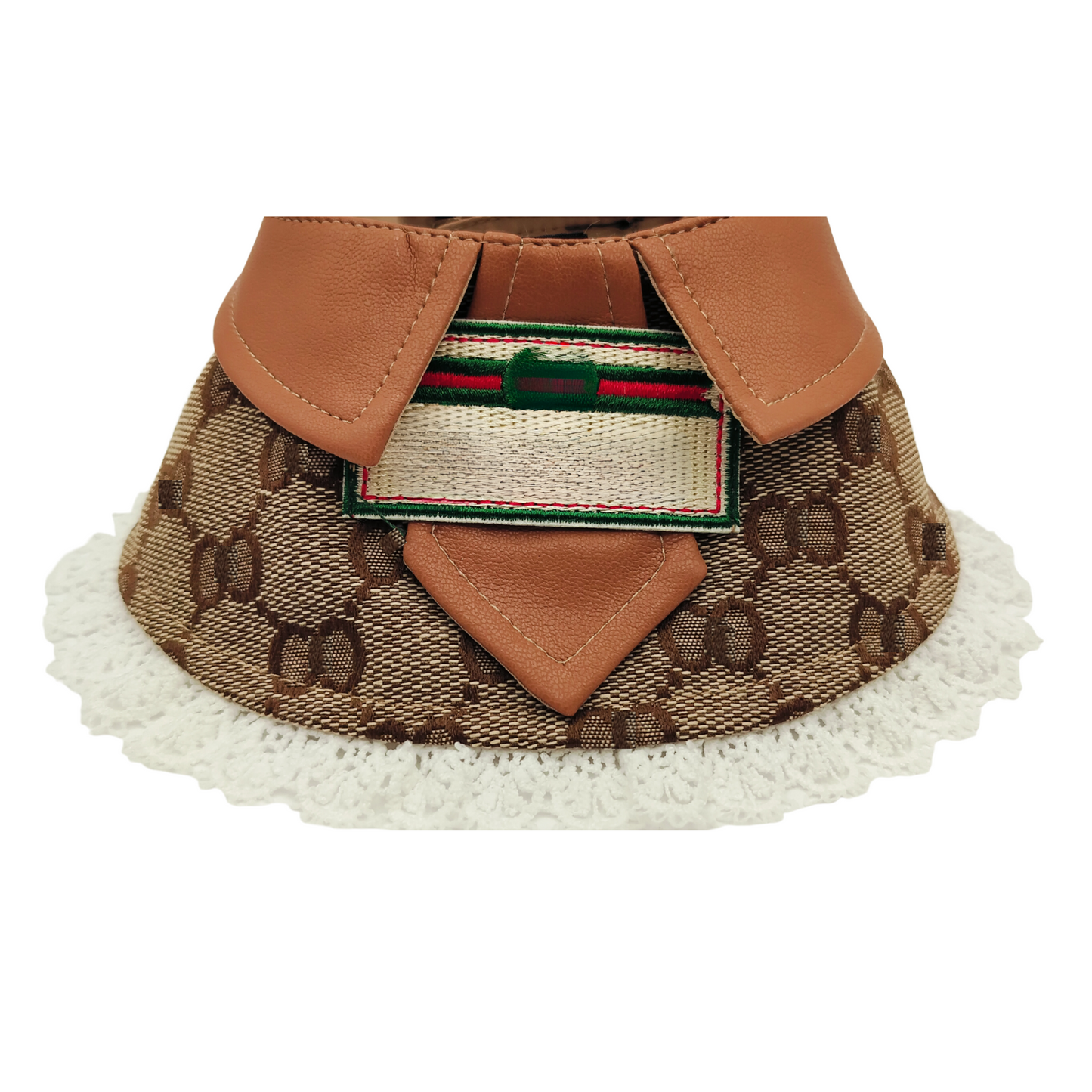 Dream Dog Luxury Dog Pet Cloth Bandana Over The Collar Clothes Designer-Inspired Replicas S to XXL, Blue or Brown Parent ASIN: B0F5NFK76X Parent SKU: 00497