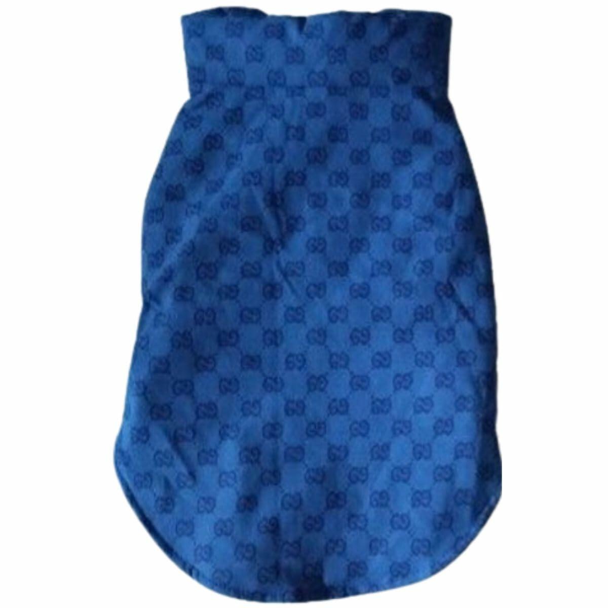 Luxury Designer-Inspired Replica.Dog Padded Puffer Vest Jacket Coat Clothes Quilted Pet Apparel, Brown, Blue, Small Medium Breeds, Sizes Small to 3XL (Blue, X-Large)