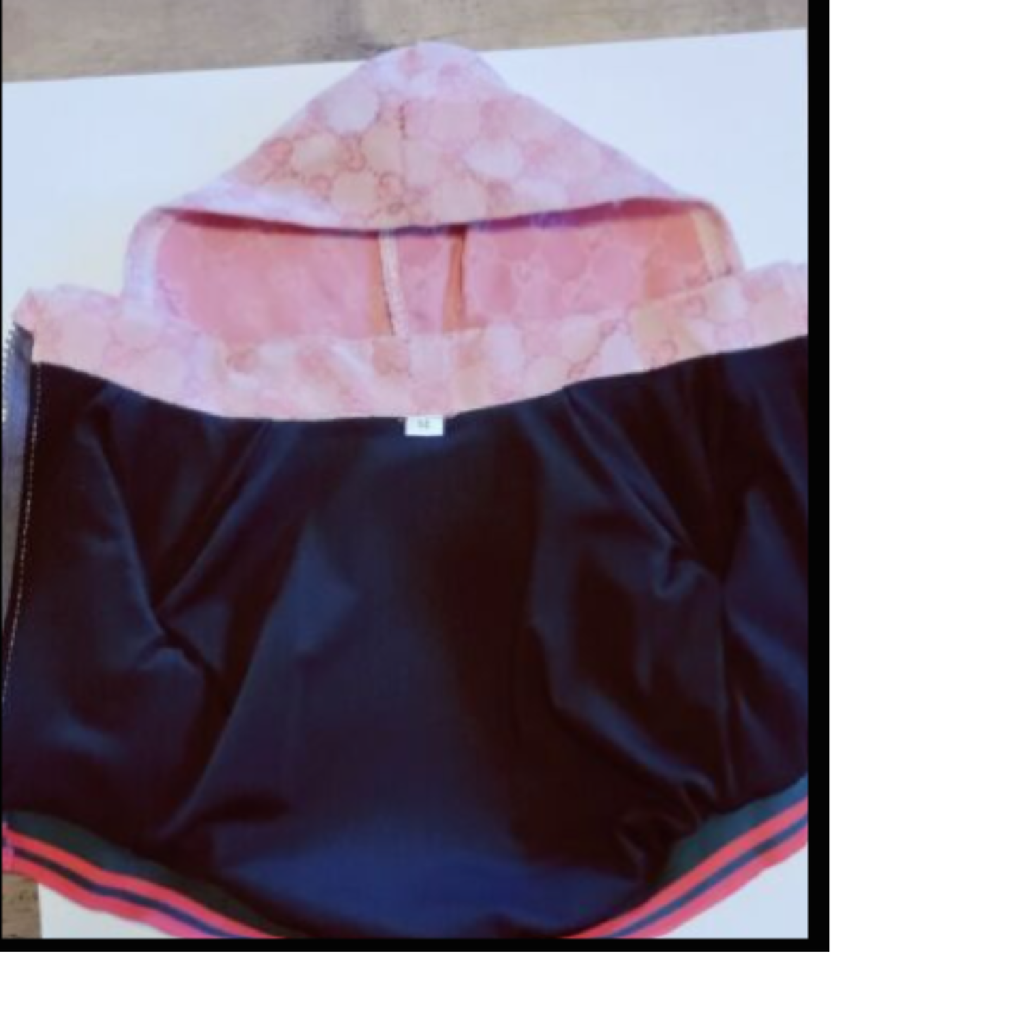 Dream Dog Luxury Fashion Dog Pink Jacket Coat Classic Design Pet Puppy Hoodie Apparel, Small Breeds