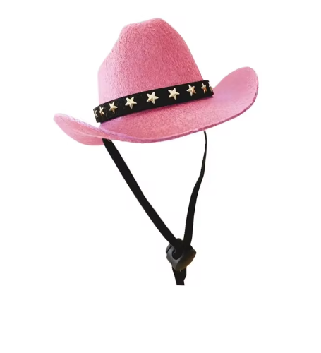 Dream Dog Cowboy Hat Pet Supplies Adjustable Dog Costume Top Hat Headwear Pet Hat Dogs Caps Pet Sun Hats for Cats