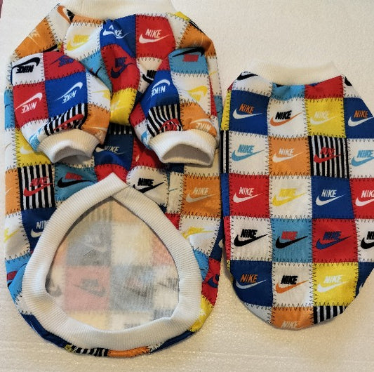 Designer Fashion Trending Nike-Inspired Dog Shirt Pet Cat Clothes High Quality Apparel