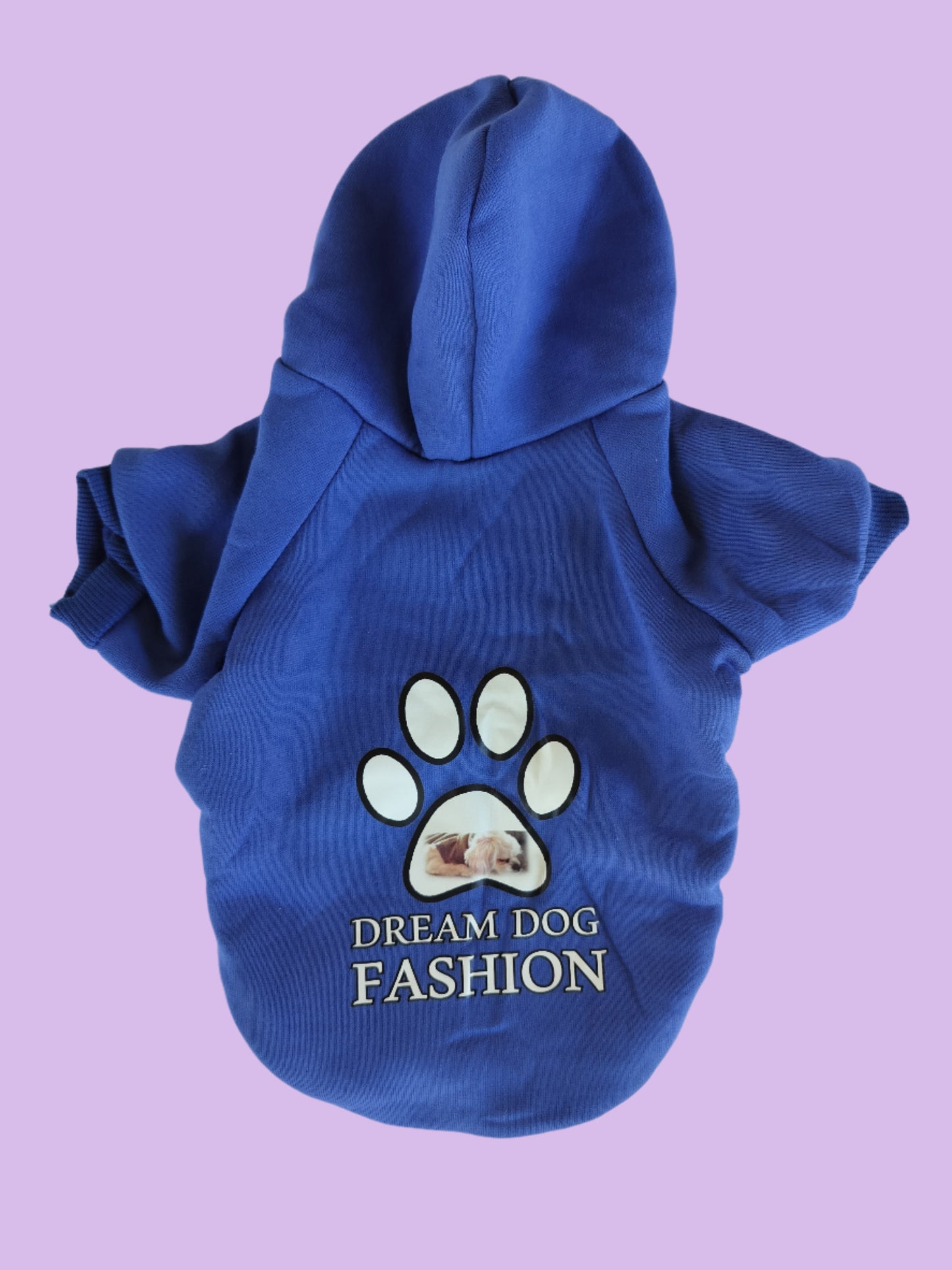 Dream Dog Soft Sweatshirt Clothes for Small Pet Cat Dog XS-9XL Free Water Bowl