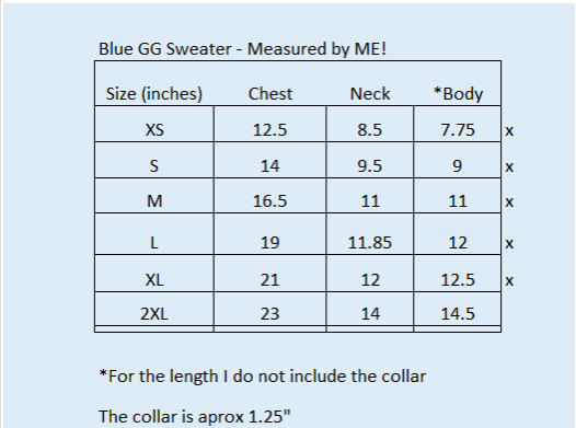 Luxury Designer Dog Blue GG Sweater High Quality Pet Clothes Apparel Super Soft