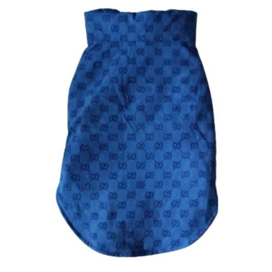 Dream Dog Padded Puffer Vest Dog Jacket Coat Clothes Quilted Pet Apparel, Brown or Blue, Small Breeds