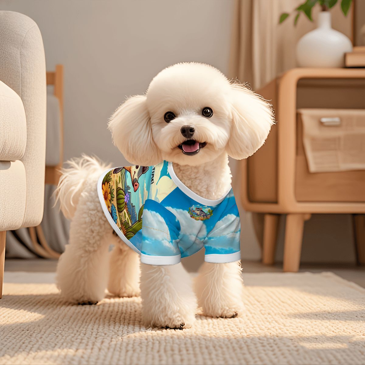 Dream-Dog Luxury Arizona Collection Cotton Dog Javelina, Snake for Pets, Party Stylish Clothes, Sizes Sm to Large, Small Breeds