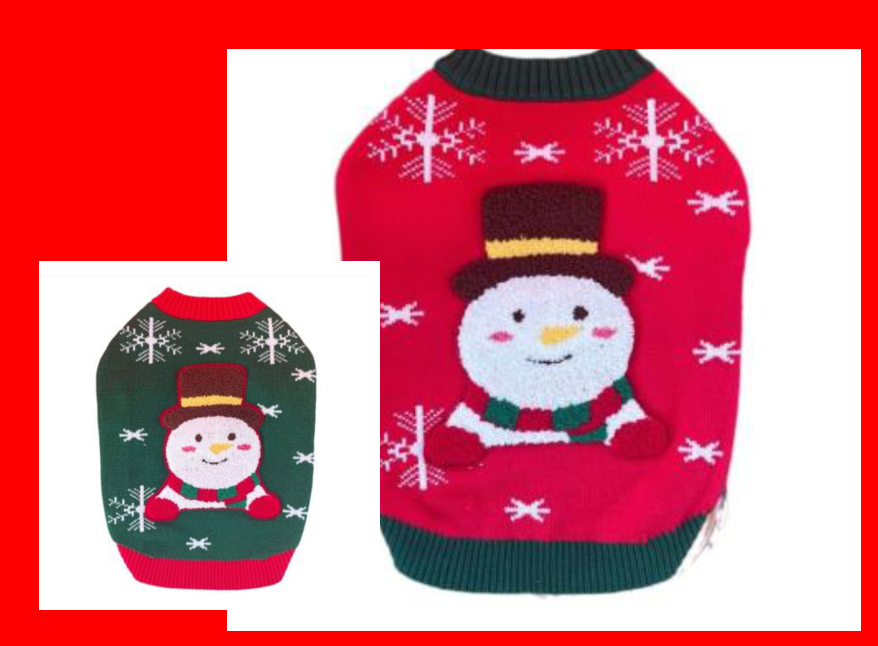 Christmas Fashion Sweaters Cat Dog Apparel Pet Clothes High Quality, Soft