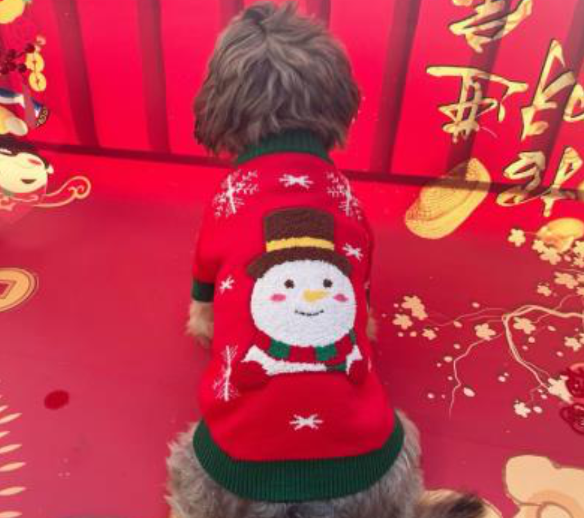 Christmas Fashion Sweaters Cat Dog Apparel Pet Clothes High Quality, Soft